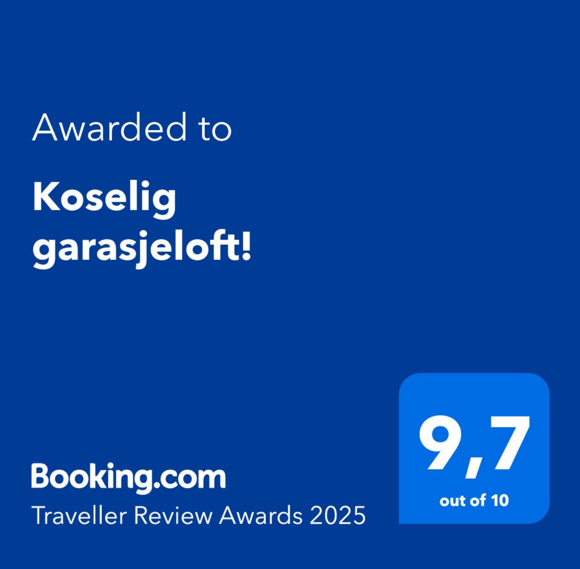Koselig Garasjeloft! Apartment Langevag Ngoại thất bức ảnh